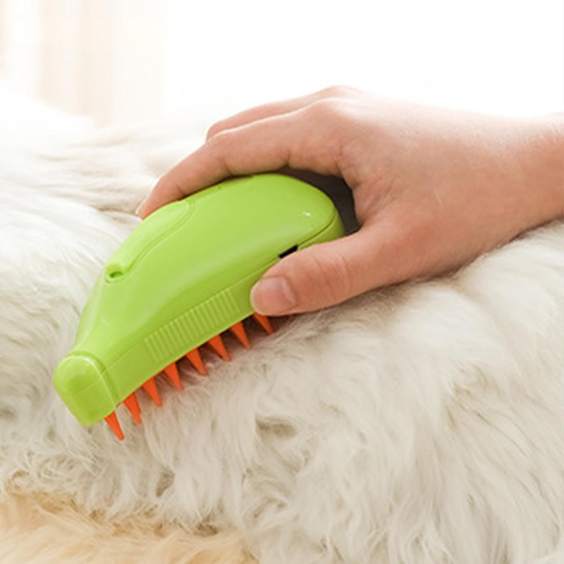 Purrfect Shine | Steaming Cat Grooming Brush