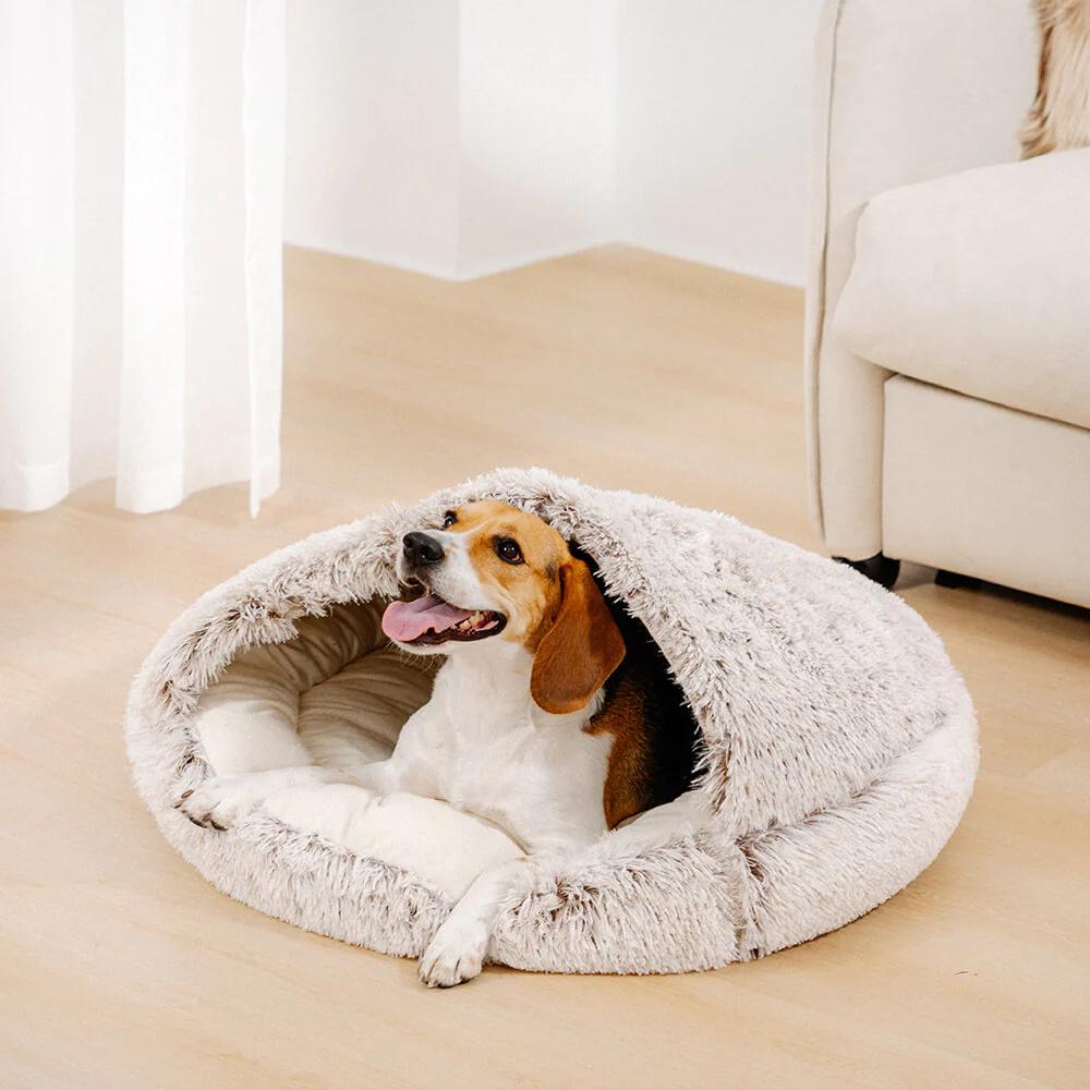 Cozycave Soft Cuddle Dog Bed