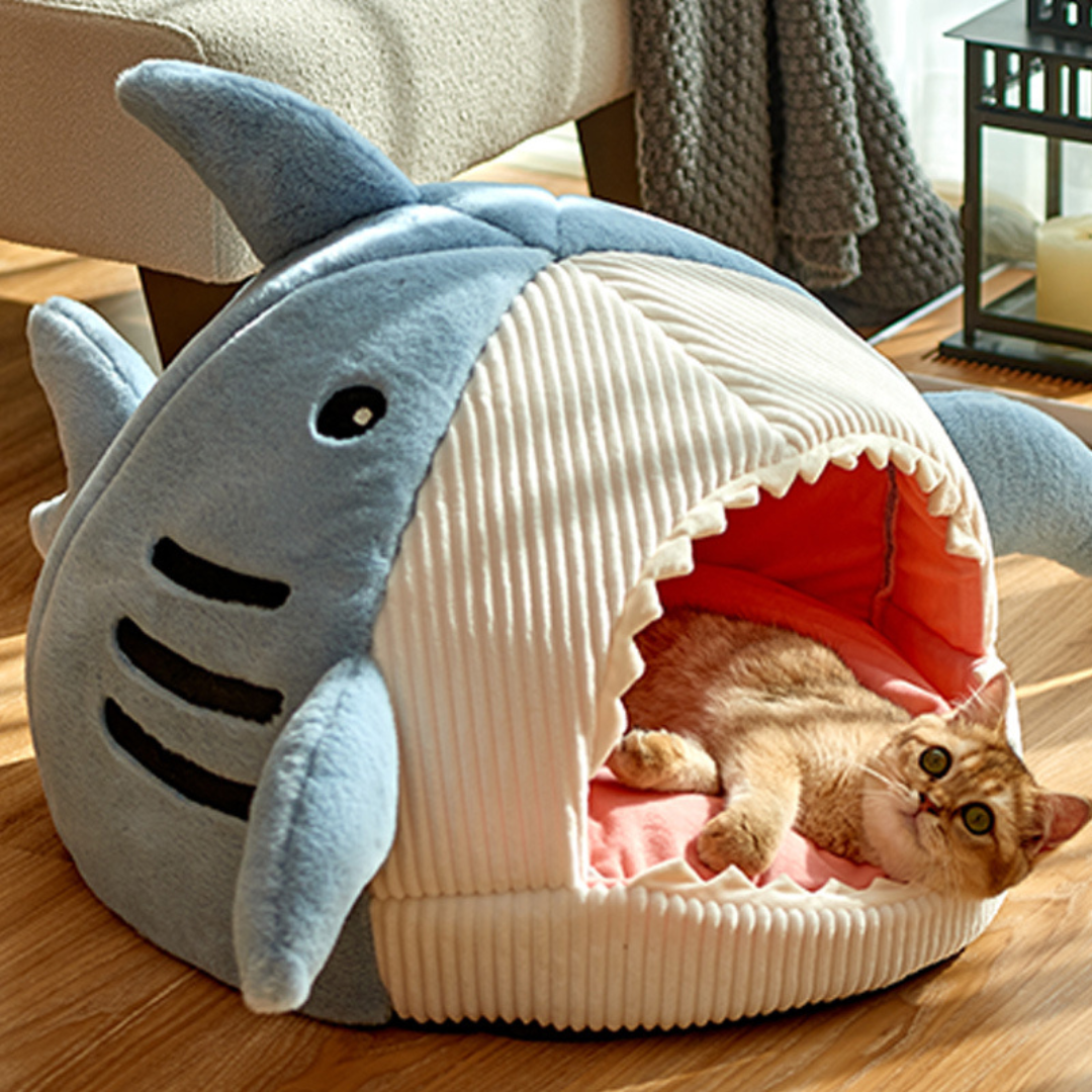 Portable Cat Cave with Warm Bed– CozyCave