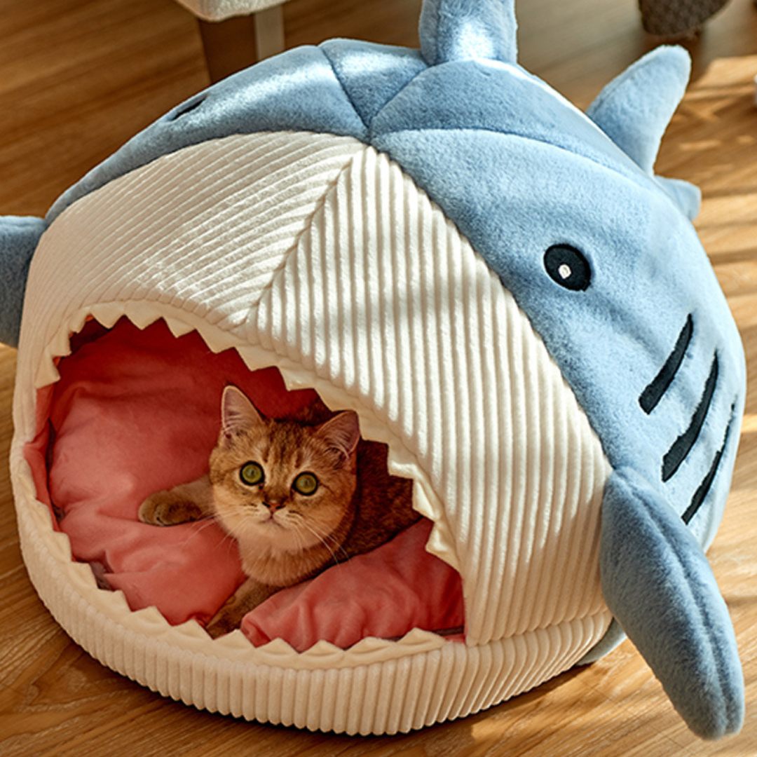 Portable Cat Cave with Warm Bed– CozyCave