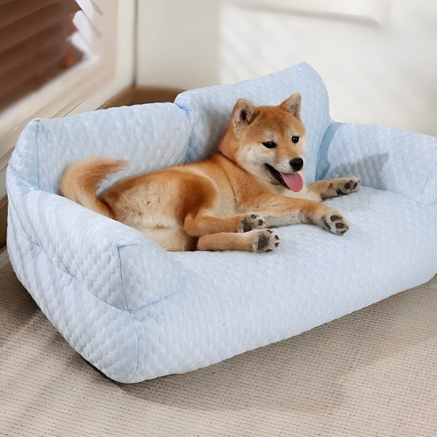 CozyPaws - Washable Plush Cushion Bed for Pets