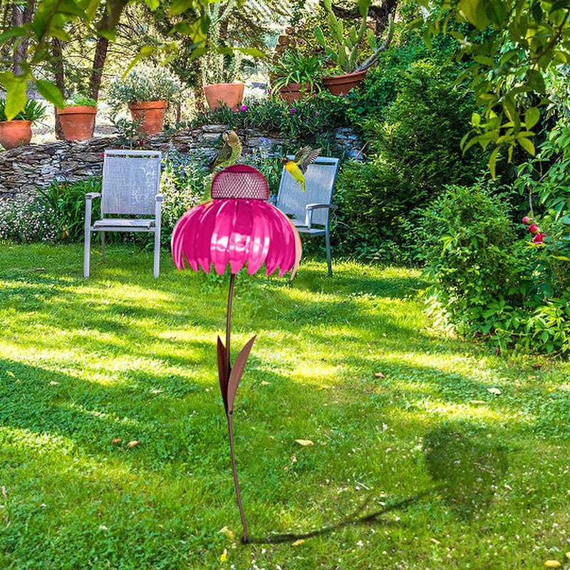 Garden Bird Feeder Flower